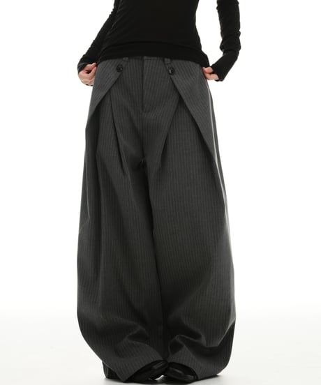 URBANPLEAT WIDE PANTS /2color