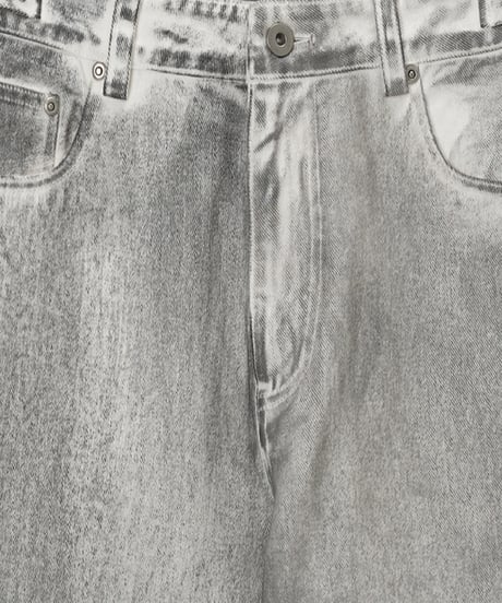 CHROMEWASH LOOSE STRAIGHT DENIM