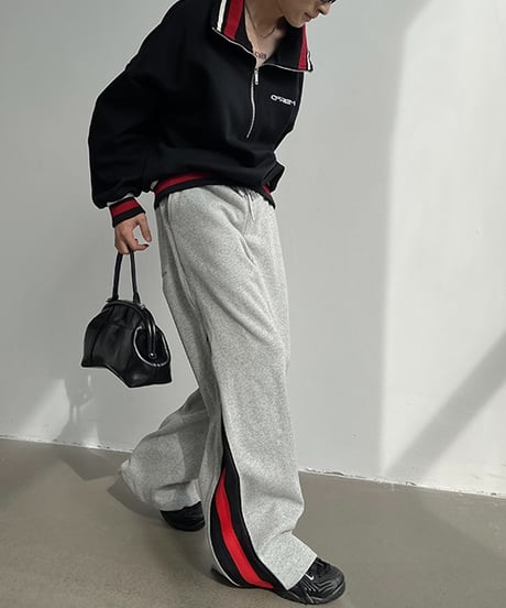 HALF-ZIP TRACK JACKET /2color