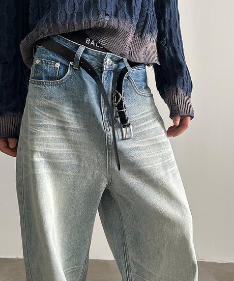GRADIENT WASH WIDE DENIM