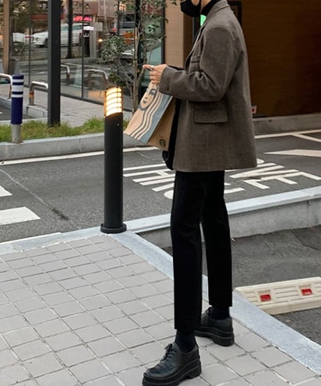K-STYLE LOOSE WOOL JACKET