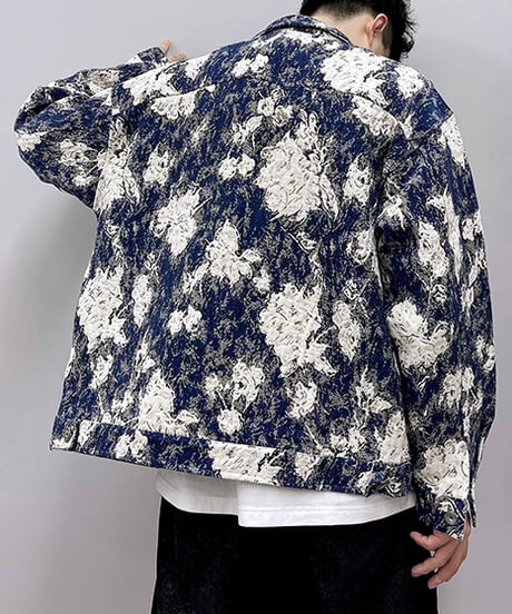 JACQUARD DENIM JACKET