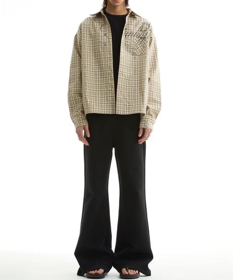 GLITCHCORE CHECK SHIRT