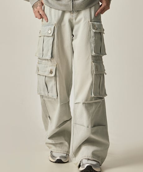 UTILITY POCKET CARGO DENIM