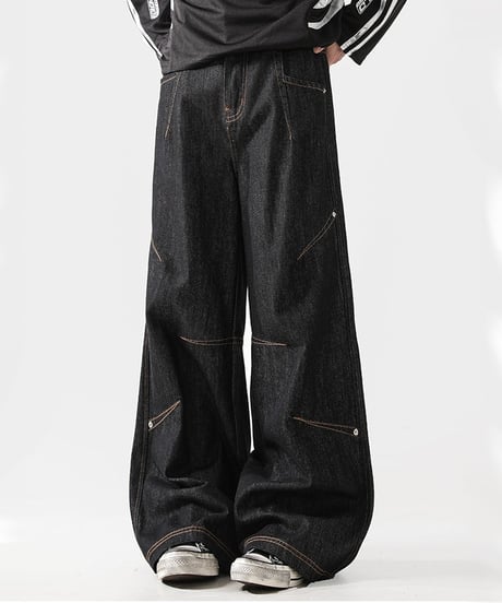 DECONSTRUCT WIDE DENIM