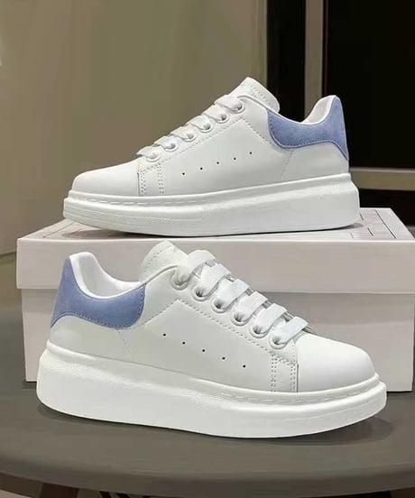 THICK-SOLED COLLEGE SNEAKERS /7color