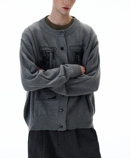 VINTAGEFRAME KNIT CARDIGAN