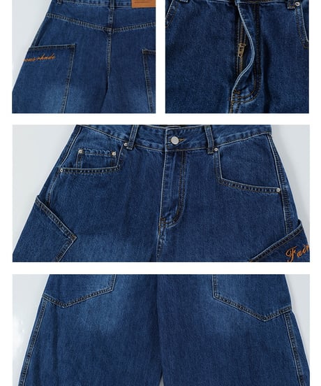 BARREL LEG WORK DENIM /2color