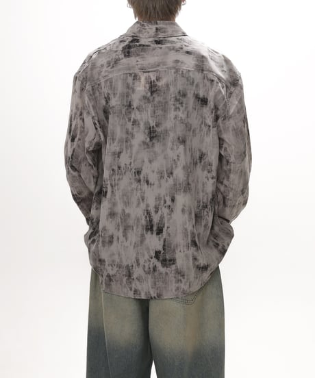 TIE-DYED LOOSE RETRO SHIRT