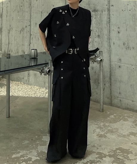 METRO DRAPE WIDE PANTS /2color