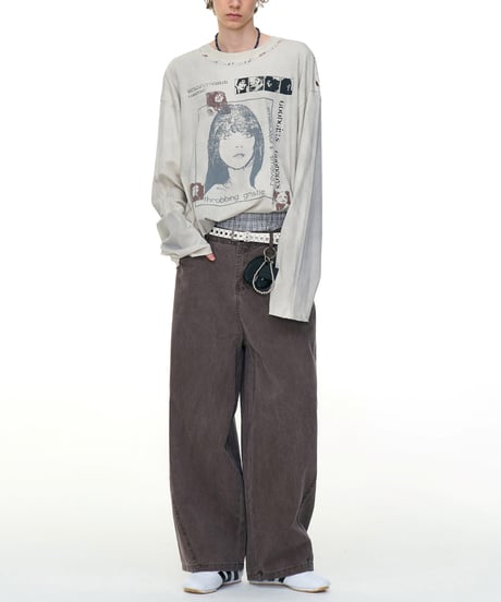 ASHPRINT DISTRESS TEE