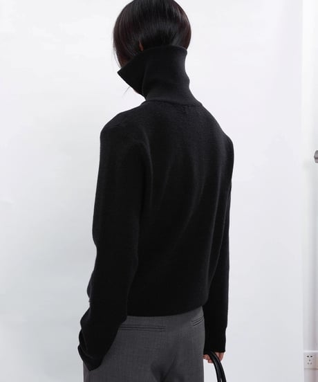 COOL EDGE HALF ZIP KNIT /2color