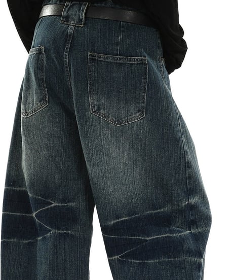 FADELINE LOOSE DENIM  /2color