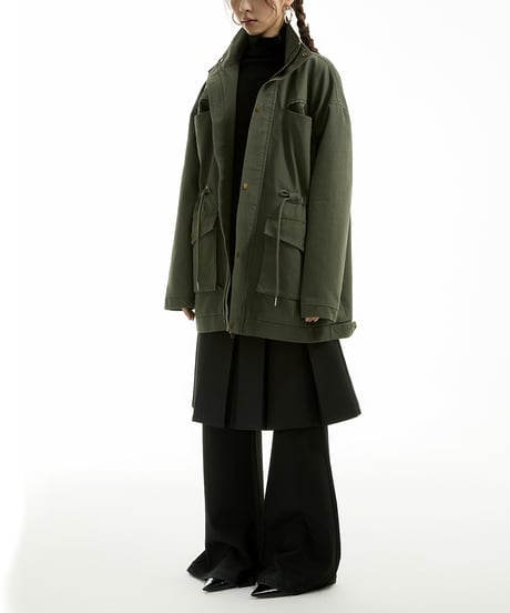 MILITARY MID-LENGTH JACKET