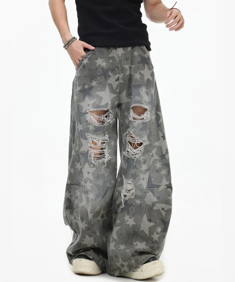 ASHSTAR LOOSE DENIM