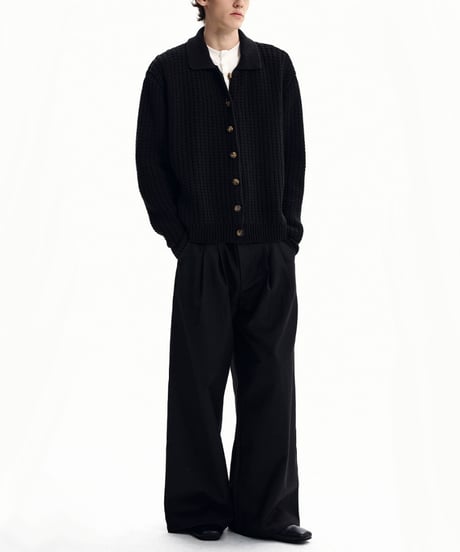 CLASSIC CABLE SHORT CARDIGAN /2color