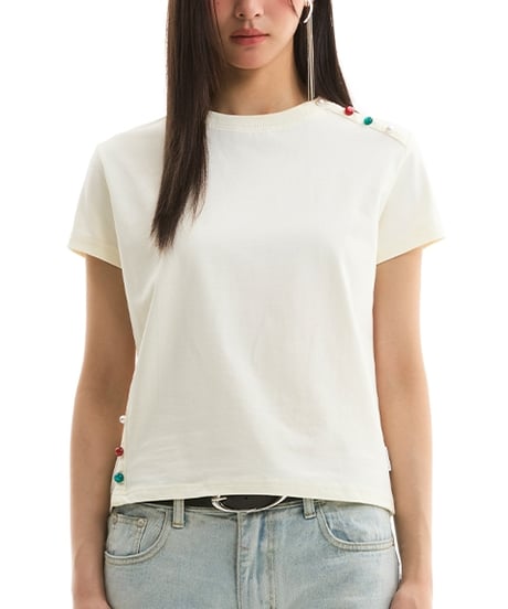 LINEPOP SHORT TEE /2color