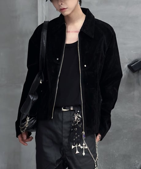 URBANSUEDE SHORT JACKET /2color