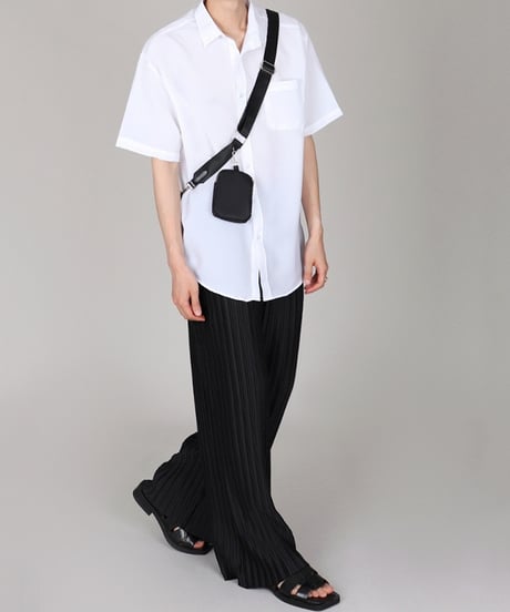 ICE SILK DRAPE WIDE PANTS /2color
