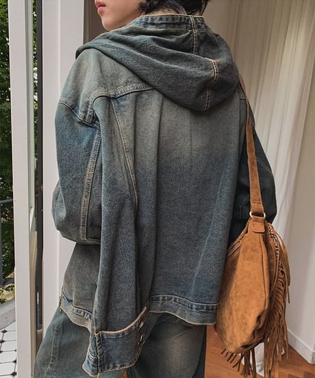 VINTAGE VEIL HOODIE JACKET