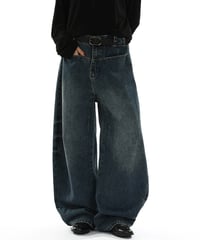 FADELINE LOOSE DENIM  /2color