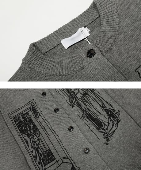 VINTAGEFRAME KNIT CARDIGAN