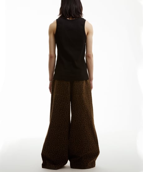 【一部即納】LEOPARD WIDE PANTS