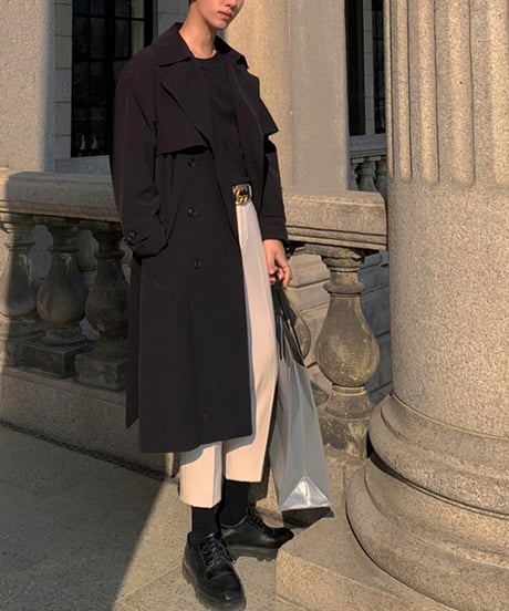 K-STYLE TRENCH COAT /2color