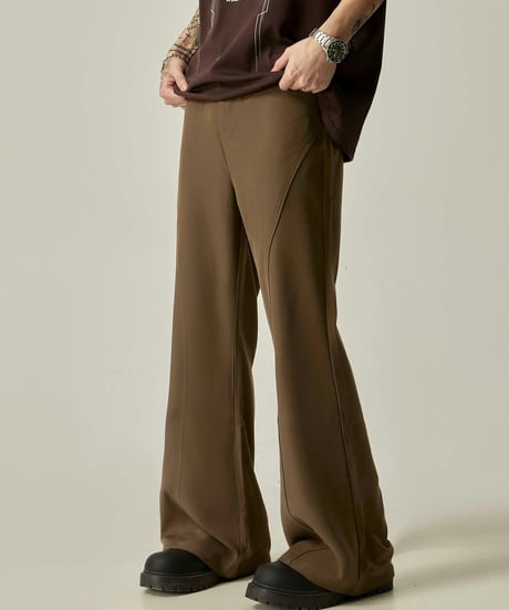 HIGH-END BOOT CUT PANTS /2color
