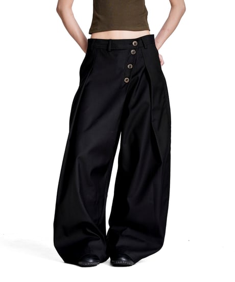ASYMFLOW LOOSE PANTS /3color