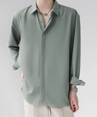 HIGH-END LOOSE DRAPE SHIRT /3color