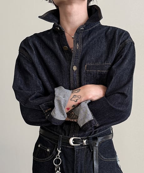 WASHD DENIM SHIRT JACKET