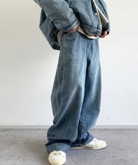 RETRO LOOSE STRAIGHT DENIM