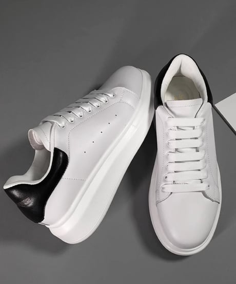 THICK-SOLED COLLEGE SNEAKERS /7color