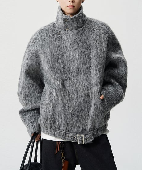 VELVET TOUCH STAND JACKET /3color