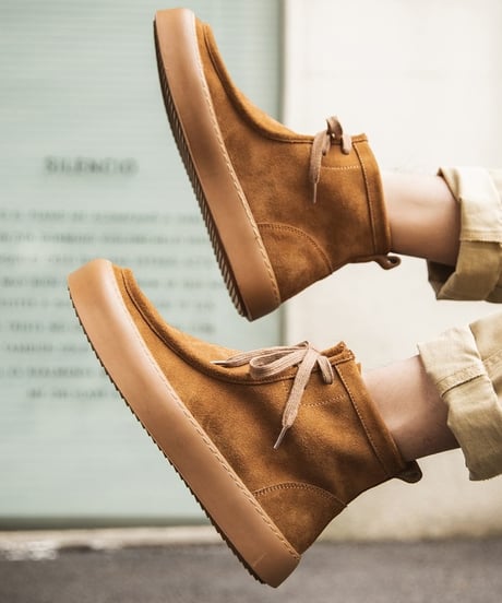 LEATHER HIGHTOP MOCCASIN BOOTS