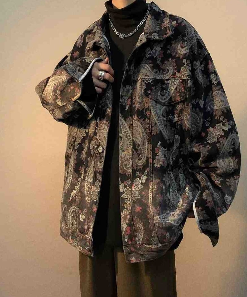 VINTAGE BAROQUE DENIM JACKET | Urban Edge