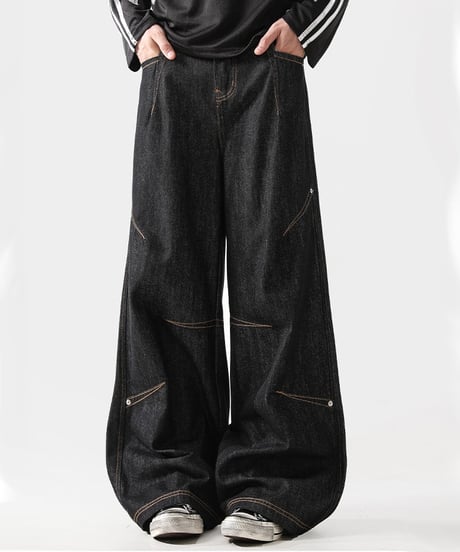DECONSTRUCT WIDE DENIM