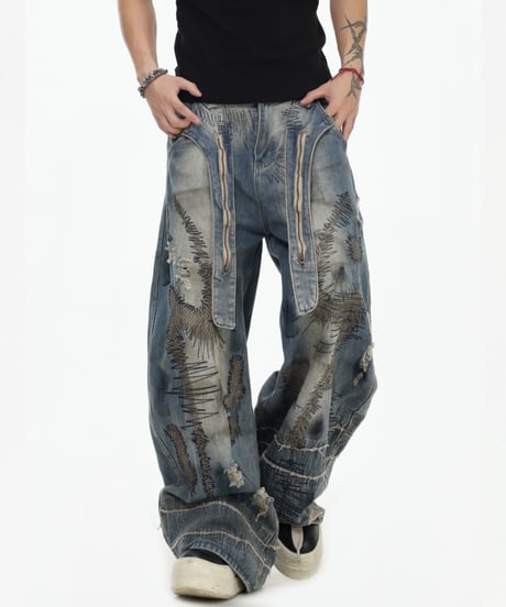 【予約販売】STITCHRIFT AGED DENIM