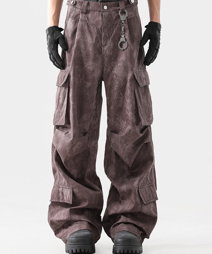 WIDE LEG CARGO PANTS /2color | Urban Edge