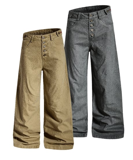 FRONTVAULT LOOSE WORK PANTS /2color