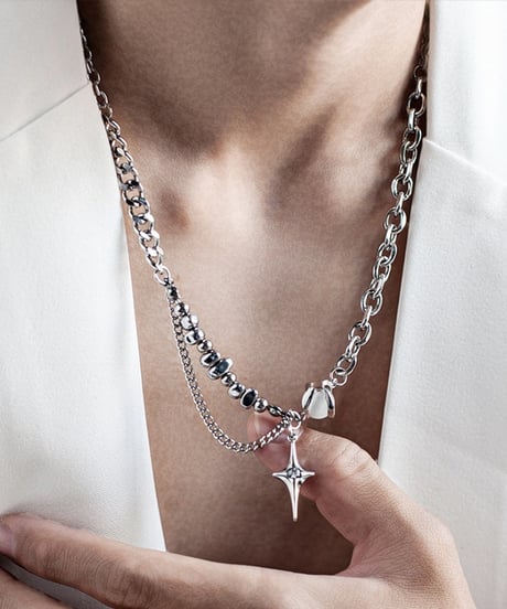 BRIGHT MOON STAR NECKLACE