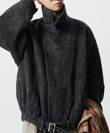 VELVET TOUCH STAND JACKET /3color