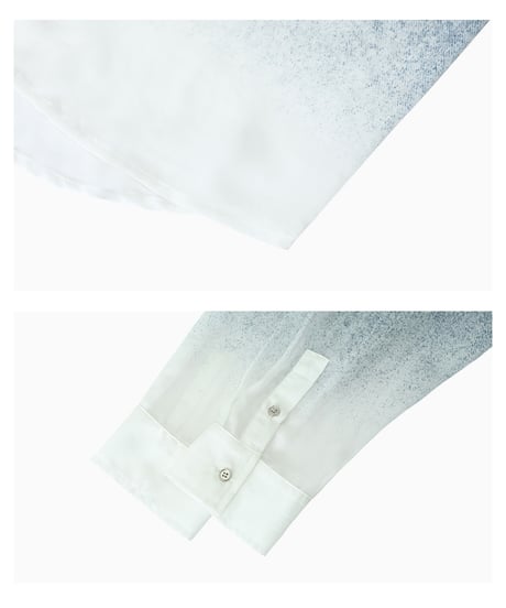 【予約販売】MISTFADE DENIM SHEER SHIRT