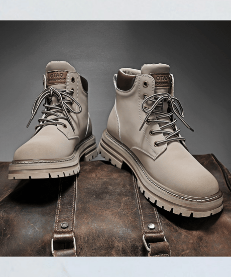 HIGHTOP CHELSEA WORK BOOTS /3color