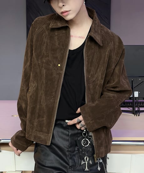URBANSUEDE SHORT JACKET /2color