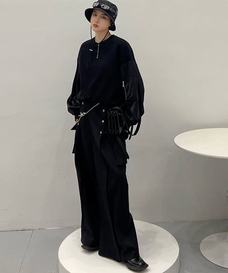 METRO DRAPE WIDE PANTS /2color