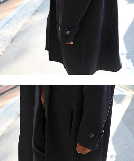 WOOL-LIKE CHESTER COAT /4color