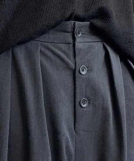 CLASSIC DRAPE PLEATS PANTS /2color