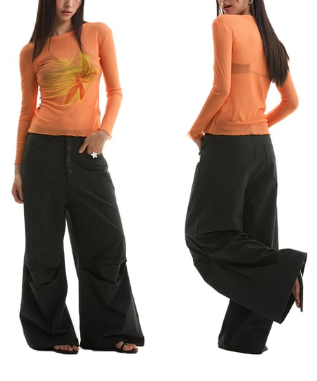 OVALSPLIT WIDE PANTS
